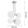 Argon ASPEN 1646 Lampă cu pendul 4x15W/E27 IP20