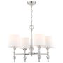 Cosmolight AUSTIN P04135NI-WH Candelabru 4x40W/E27 IP20