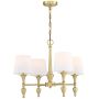 Cosmolight AUSTIN P04159BR-WH Candelabru 4x40W/E27 IP20