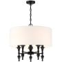 Cosmolight AUSTIN P05203BK-WH Candelabru 5x40W/E14 IP20