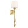 Cosmolight AUSTIN W01289BR-WH Aplique de perete 1x40W/E27 IP20