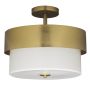Cosmolight CORK C03999BR Lampă de tavan 3x40W/E27 IP20