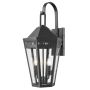 Cosmolight FUNCHAL W02101BK Aplique de perete 2x40W/E14 ip23