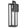 Cosmolight KYOTO W01678BK Aplique de perete 1x60W/E27 IP23