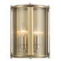Cosmolight NEW YORK W02194BR Aplique de perete 2x40W/E14 ip20