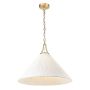 Cosmolight PROVIDENCE P01521BR-WH Lampă cu pendul 1x40W/E27 ip20