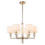Cosmolight SUTTON P06385AU-WH Lampă de tavan 6x40W/E14 ip20