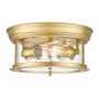 Cosmolight WARWICK C02309BR Lampă de tavan 2x40W/E27 ip20