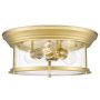 Cosmolight WARWICK C03323BR Lampă de tavan 3x40W/E27 ip20