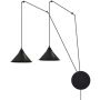 Emibig ABRAMO 160/2 Aplique de perete 2x60W/E27 IP20