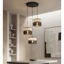 Emibig KARBON 1652/3PREM Lampă cu pendul 3x15W/E27 IP20