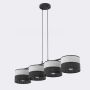 Emibig KARBON 1652/4 Lampă cu pendul 4x15W/E27 IP20