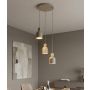 Emibig MESI 1694/3PREM Lampă cu pendul 3x8W/GU10 IP20