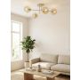 Emibig ROMA 1636/4 Lampă de tavan 4x10W/E14 IP20