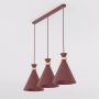 Emibig ZERO 1684/3 Lampă cu pendul 3x15W/E27 IP20