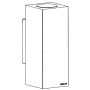 Norlys SANDVIK 1730BC Aplique de perete 2x2x4W/GU10 IP65