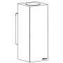 Norlys SANDVIK 1732BC Aplique de perete 2x8W/LED 3000K 1512LM IP65
