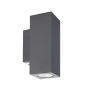 Norlys SANDVIK 1741GR Aplique de perete 1x3.9W/GU10 2700K 265LM IP65