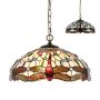 Prezent TIFFANY XXII. 1708 Lampă cu pendul 2x60W/E27 IP20