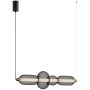 Italux Marco PND-84283-4-BK Lampă cu pendul 1x16W/LED 3000K 900lm IP20