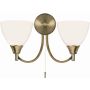 Endon ALTON 1805-2AN Aplique de perete 2x60W/E14 IP20