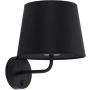 TK Lighting MAJA BLACK 1884 Aplique de perete 1x60W/E27