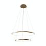 Zuma Line BRENO 18140GD-2 Lampă cu pendul 1x50W/LED 3000K|4000K|6000K 2500lm IP20