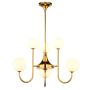 Jupiter SELEN 1941 Lampă de tavan 6x14W/G9 IP20