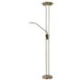 Lucide CHAMPION-LED 19792/24/03 Lampă de podea 2x24w/led 3000k 1600lm+320lm ip20