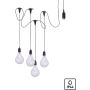 Paul Neuhaus ENNI 19094-18 Lampă cu pendul 4x1,8W/LED 2700k 28lm ip44