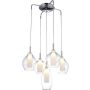 AZzardo AMBER MILANO 5 AZ3076 Lampă cu pendul 5x40W/G9 IP20