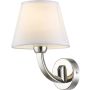 Cosmolight ATLANTA W01827NI Aplique de perete 1x40W/E14 IP20