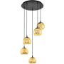 Eglo ALBARACCIN 98526 Lampă cu pendul 5x40W/E27