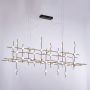 Italux PROVENZA MD18001067-55A BG Lampă cu pendul 55x132W/LED 3000K IP20