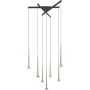 Zuma Line BOSTON 0603-07C-SDB1 Lampă cu pendul 7x42W/LED 3000k 3850lm ip20