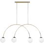 Zuma Line BOW 1219 Lampă cu pendul 4x10W/E14 ip20