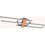 Zuma Line DUATRO C230624203B Lampă de tavan 3x40W/LED 2700-6000k 1400lm ip20