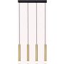 Zuma Line VELIC P241125804GD Lampă cu pendul 4x5W/G9 ip20