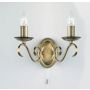 Endon BERNICE 2030-2AN Aplique de perete 2x60W/E14 IP20