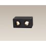 Maxlight BASIC SQUARE C0089 Lumină montată pe suprafață 2x50w/gu10 ip20