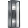 Trio GARONNE 201860242 Aplique de perete 2x10w/e27 ip44