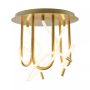 Zuma Line BALBO 2023573-GD Lampă de tavan 1x45W/LED 3000K|4000K|6000K 3850lm IP20