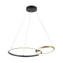 Zuma Line RANDO 20002P-GD Lampă cu pendul 1x36W/LED 3000K|4000K|6000K 2000lm IP20
