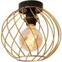 Lucide DANZA 21128/25/02 Lampă de tavan 1x40w/e27 ip20