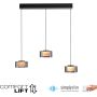 Paul Neuhaus RIKA 2113-18 Lampă cu pendul 3x20W/LED 3000k 2850lm ip20