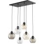 TK Lighting CUBUS 2164 Lampă cu pendul 6x60W/E27