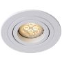 Lucide TUBE 22954/01/31 Lumină îngropată deasupra plafonului 1x50w/gu10 ip20