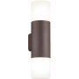Trio HOOSIC 222260224 Aplique de perete 2x28w/e27 ip44