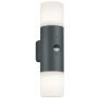 Trio HOOSIC 222260242 Aplique de perete 2x28w/e27 ip44