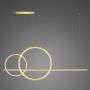 Altavola Design Linea No.4 LA087/P2X_60_40_150_4k_gold Lampă cu pendul 3x57W/LED 3000K 3420lm IP44